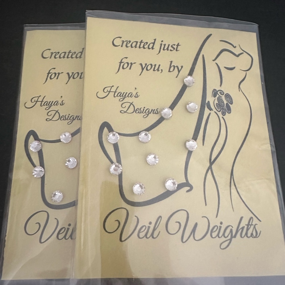 Swarovski Crystal Veil Weights